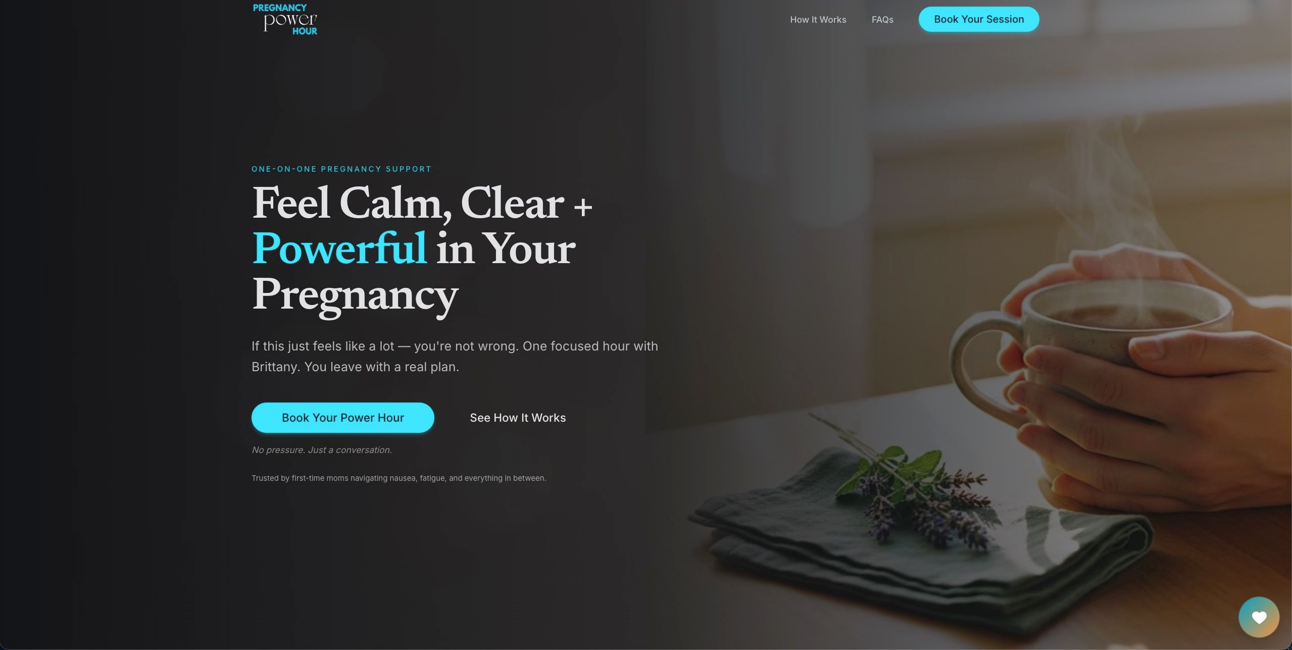 Pregnancy Power Hour — full-stack consulting platform with AI content pipeline, Stripe payments, and admin dashboard