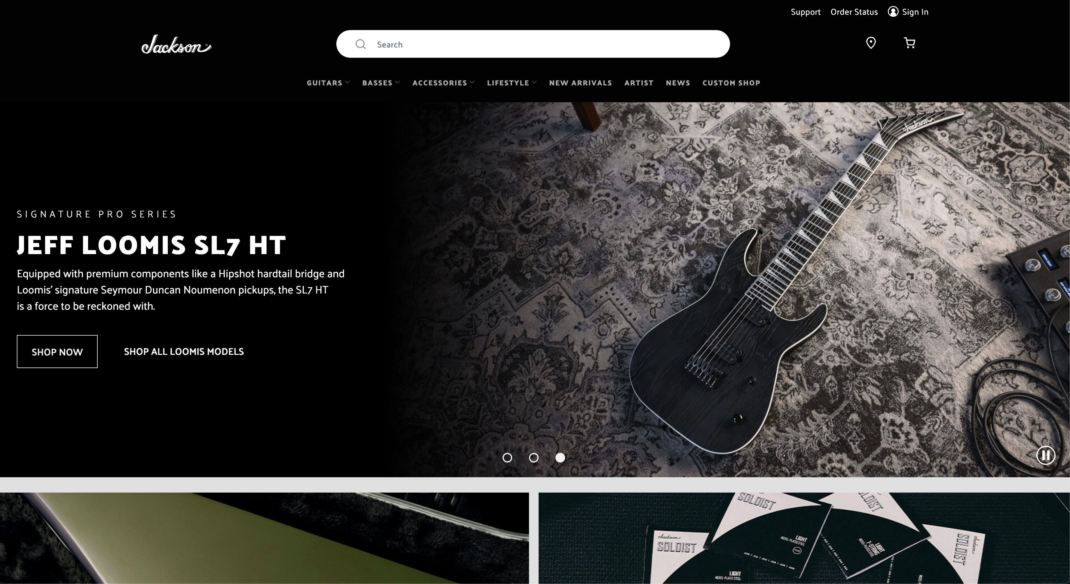 jackson guitars